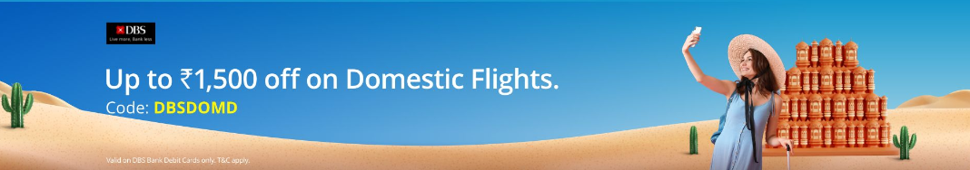 Image of Adani One Flight Bank Offers: Up to ₹1,500 off on Domestic Flights