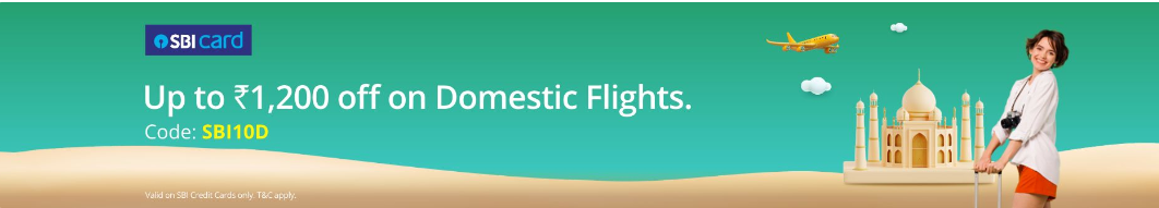 Image of Adani One Flight Bank Offers: Upto ₹1,200 Off on Domestic Flight