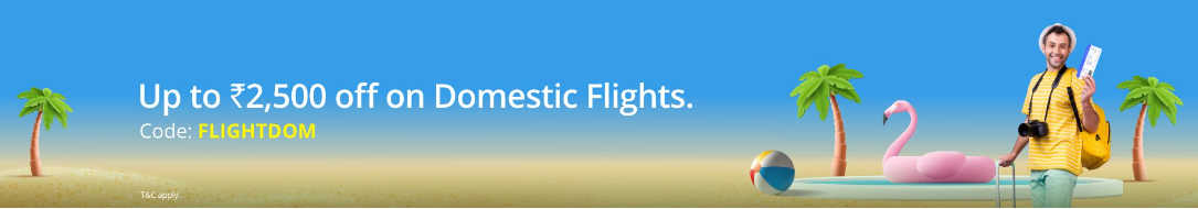 Image of Adani One Flight Offer: Get up to Rs 2500 OFF on Domestic Flight Bookings