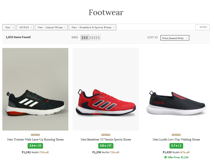 Image of Adidas Men's Shoes Up-to 80% Discount