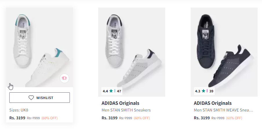 Image of Adidas Originals Casual Shoes at 60% Discount 