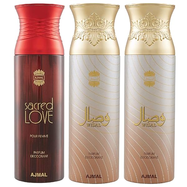 Image of Ajmal Sacred Love Wisal Deo & Wisal Deodorant Spray