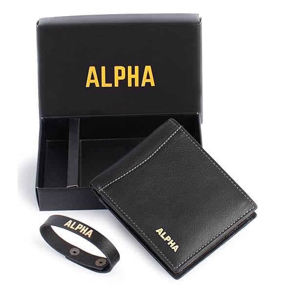 Image of Alpha Premium Leather Men's Wallet