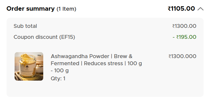 Image of Amala Earth Offer: Get 15% OFF On Ashwagandha Powder