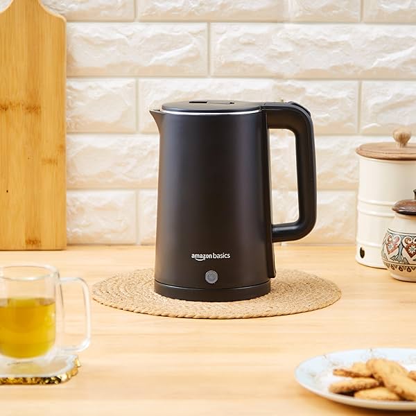 Image of Amazon Basics 1.5L Cool Touch Electric Kettle