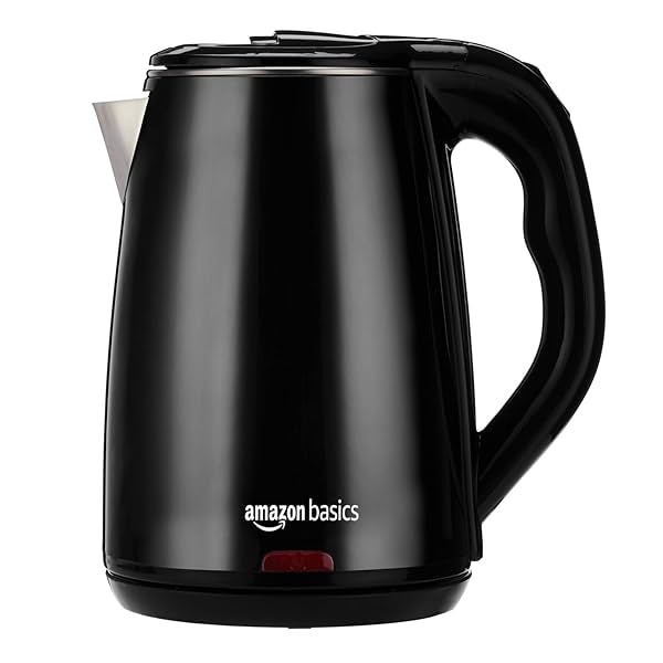 Image of Amazon Basics 1.6 Litre Cool Touch Electric Kettle with Auto Cut Off