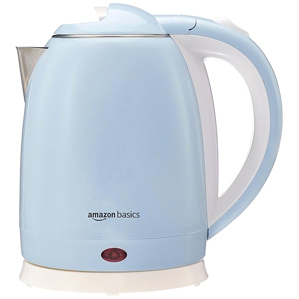 Image of Amazon Basics 1.8-liter Electric Kettle with Double Layered Cool Touch Outer Body