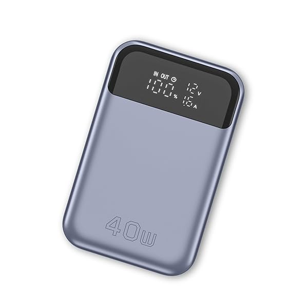 Image of Amazon Basics 10000mAh Power Bank 20W Fast Charging