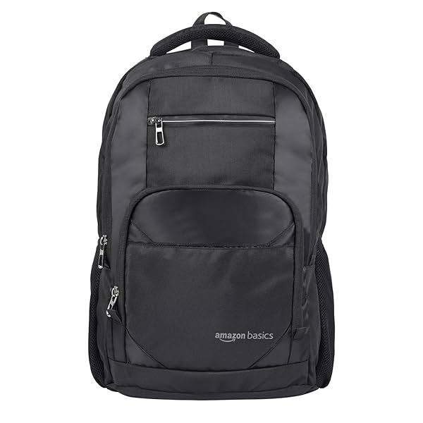 Image of Amazon Basics 15.6-inch Water Resistant Polyester Laptop Backpack