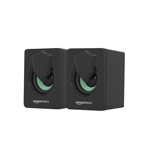 Image of Amazon Basics 2.0 USB Gaming Speaker (2x3W)