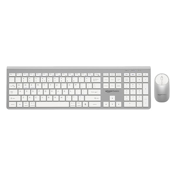 Image of Amazon Basics 2.4GHz Wireless Keyboard and Mouse Set (full-size)