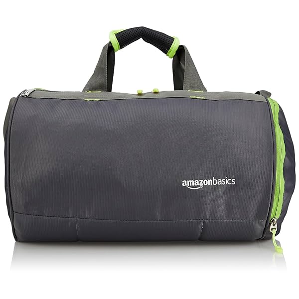 Image of Amazon Basics 20 L Nylon and Polyester Duffel Bag for Men and Women 38 L x 24 W x 24 H cm Multi-Utility for Travel