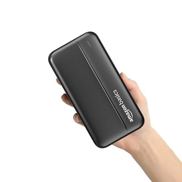 Image of Amazon Basics 20000 mAh Power Bank | 22.5W Fast Charging | Dual Output & Input .