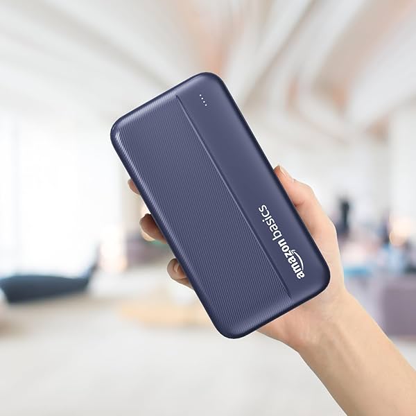 Image of Amazon Basics 20000 mAh Power Bank | 22.5W Fast Charging 