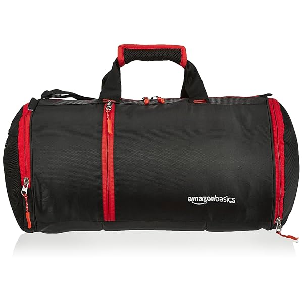 Image of Amazon Basics 22 L Nylon and Polyester Duffel Bag 