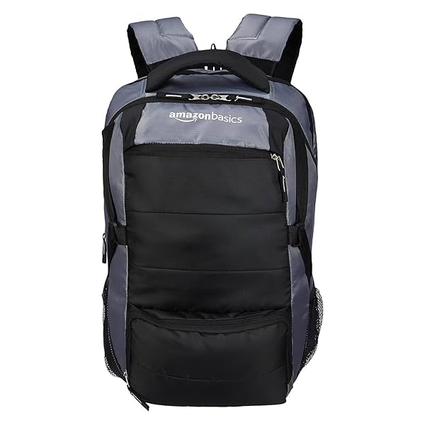 Image of Amazon Basics 29 L Laptop Backpack for Men & Women | Spacious Front Pocket and Back Padding | 