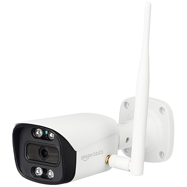 Image of Amazon Basics 3MP wi-fi Bullet Camera 1296p Outdoor CCTV Security Smart Camera