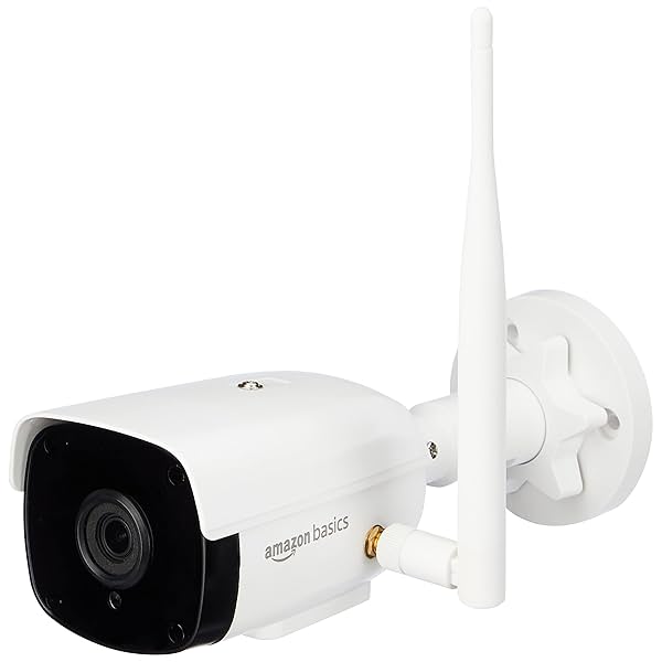 Image of Amazon Basics 3MP wi-fi Bullet Camera 1296p Outdoor CCTV Security Smart Camera