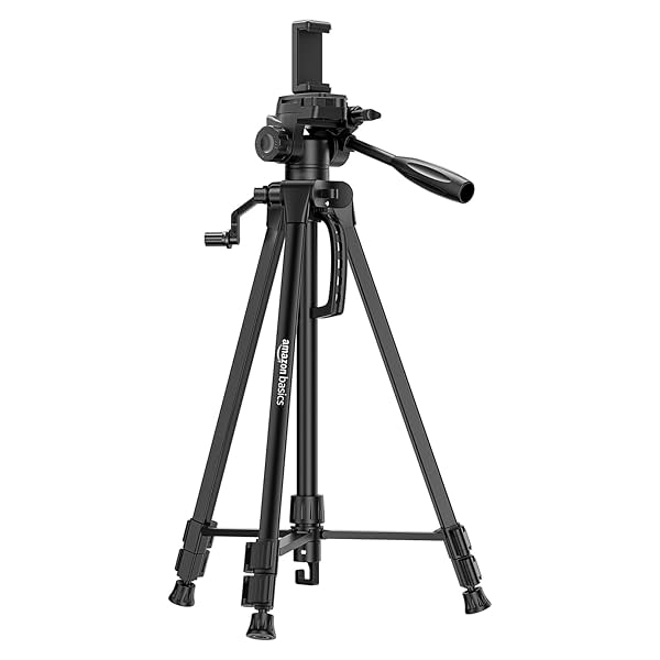 Image of Amazon Basics 60 Inch Tripod 4.5kg 360° Ball Head