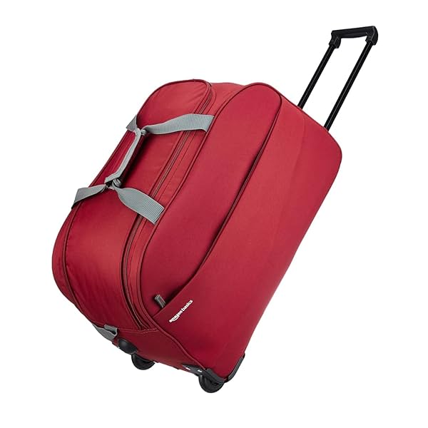 Image of Amazon Basics 63 cms Travel Duffle Trolley 