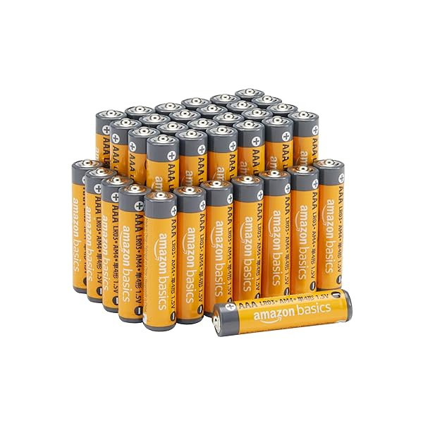 Image of Amazon Basics Aaa Non-Rechargeable Batteries (36 Counts)