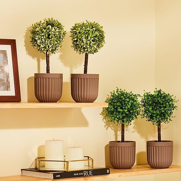 Image of Amazon Basics Artificial Plants with Pot