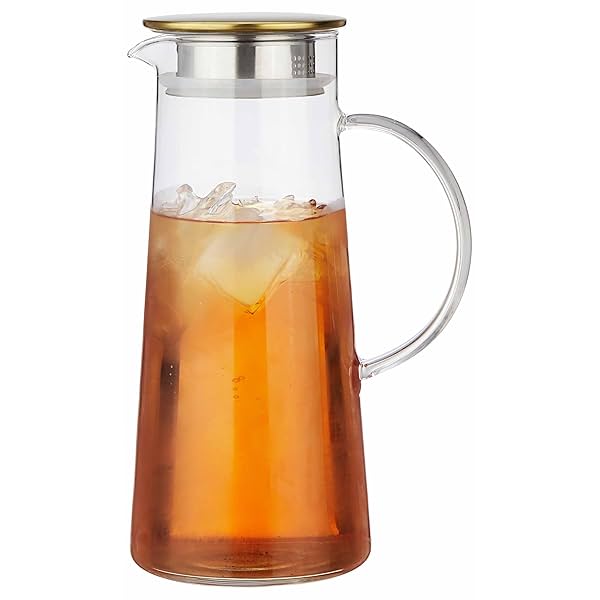 Image of Amazon Basics Borosilicate Glass Jug 1370ml