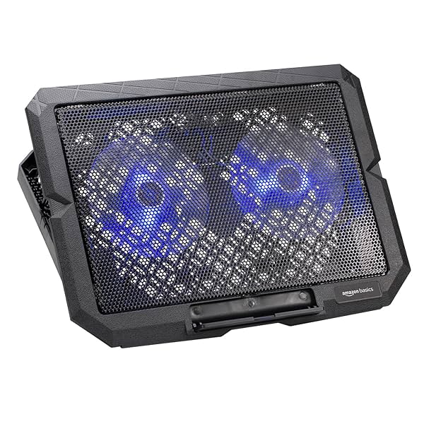 Image of Amazon Basics Cooling Pad (Dual Fan)