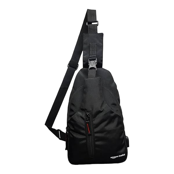 Image of Amazon Basics Crossbody Bag with USB Charger