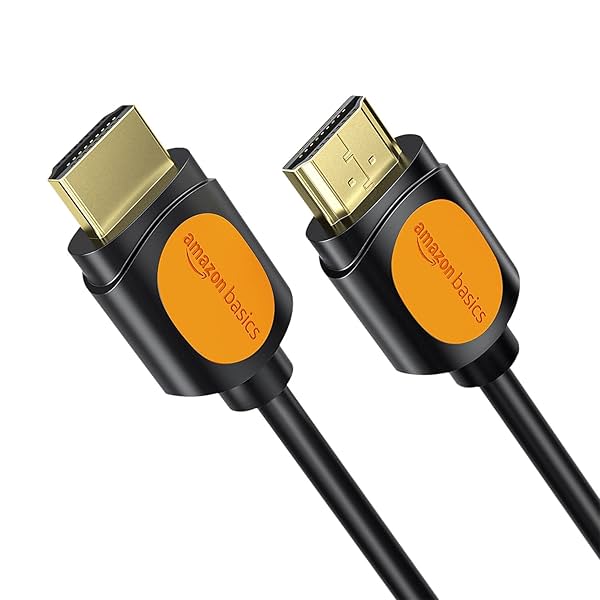 Image of Amazon Basics HDMI Cable 4K 6ft Gold-Plated