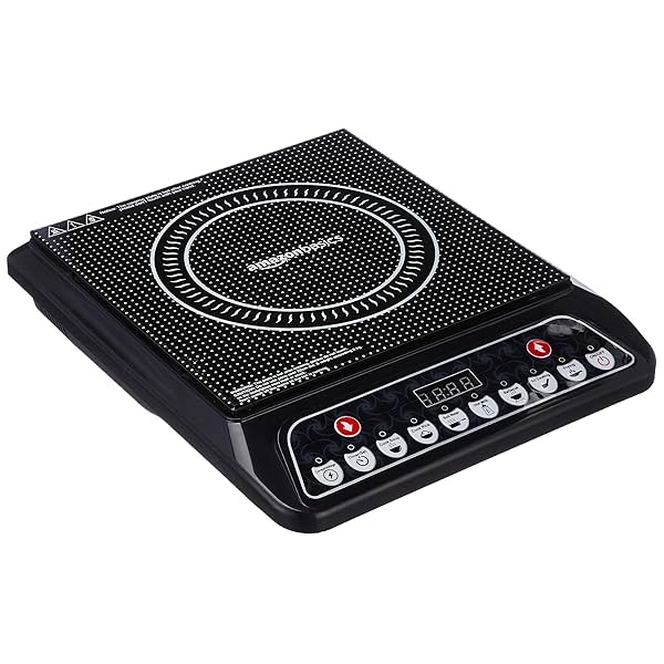 Image of Amazon Basics Induction Cooktop with 1400-Watt Power