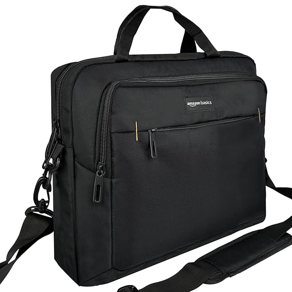 Image of Amazon Basics Messenger Laptop Bag