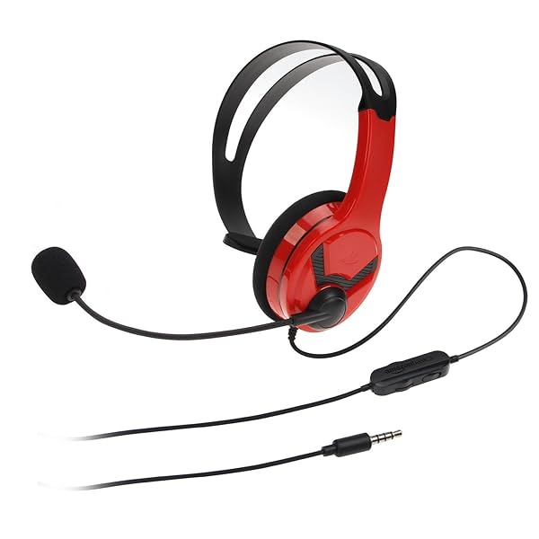 Image of Amazon Basics Mono Chat On Ear Wired Headset