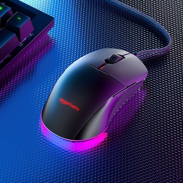 Image of Amazon Basics Pro Series Dual Connectivity Rechargeable Gaming Mouse