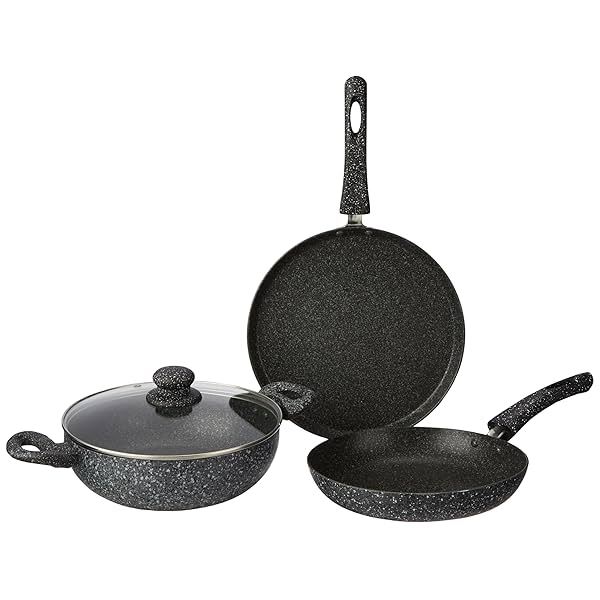 Image of Amazon Basics Rock 3 Pcs Induction