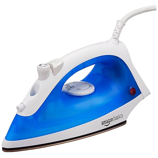 Image of Amazon Basics Steam Iron 1200 W with 175 ml Water Tank