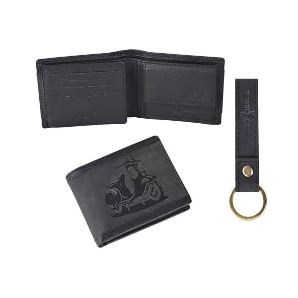 Image of Amazon Brand – Eono Genuine Leather Mens Wallet 