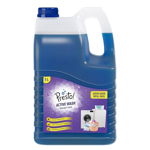 Image of Amazon Brand - Presto! Active Wash Detergent Liquid