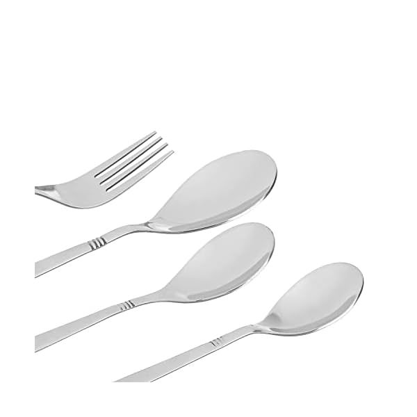 Image of Amazon Brand - Solimo 24 Piece Cutlery Set 