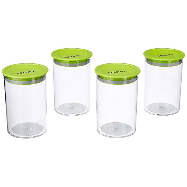 Image of Amazon Brand - Solimo Airtight Plastic Storage Container Set (900ml) 