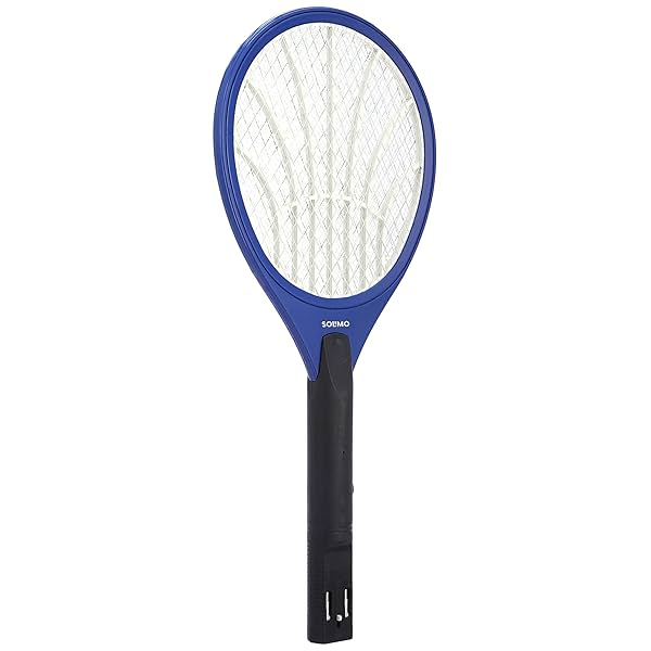 Image of Amazon Brand - Solimo Anti-Mosquito Racquet, Insect Killer Bat 