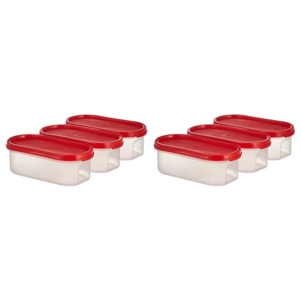 Image of Amazon Brand - Solimo Antimicrobial Modular Plastic Storage Containers