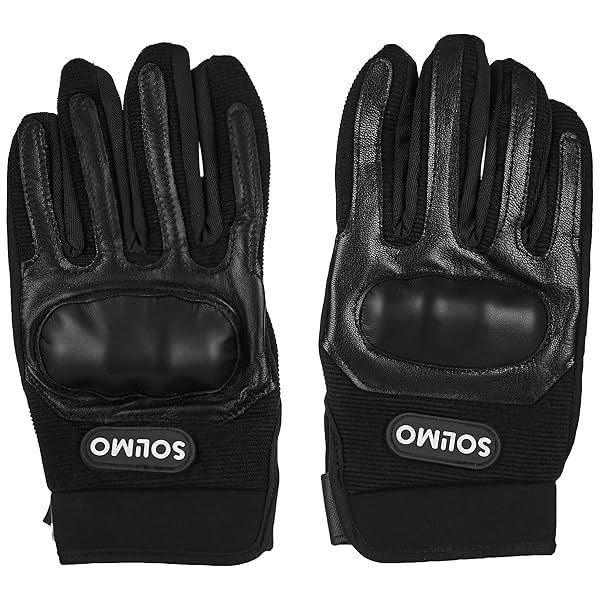 Image of Amazon Brand - Solimo Full Finger Bike Riding Gloves