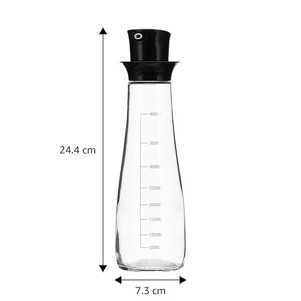 Image of Amazon Brand - Solimo Glass Oil Dispenser 415ml