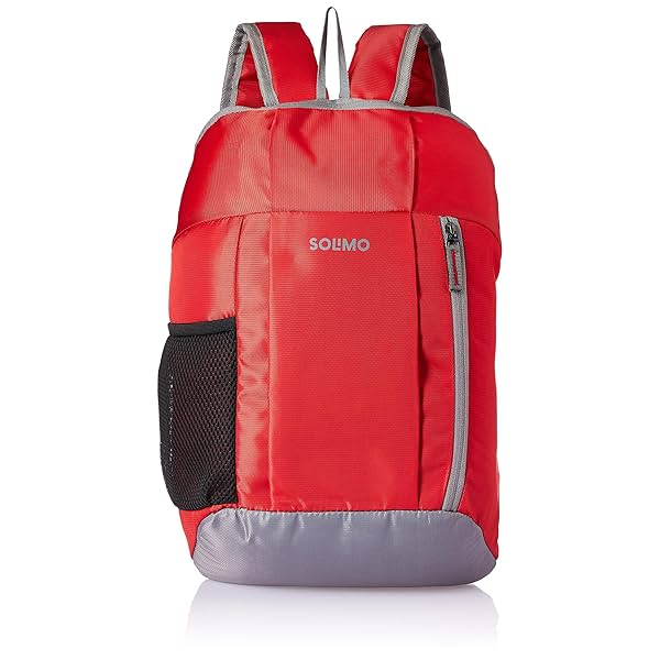 Image of Amazon Brand - Solimo Hiking Day Backpack, 15L, Red