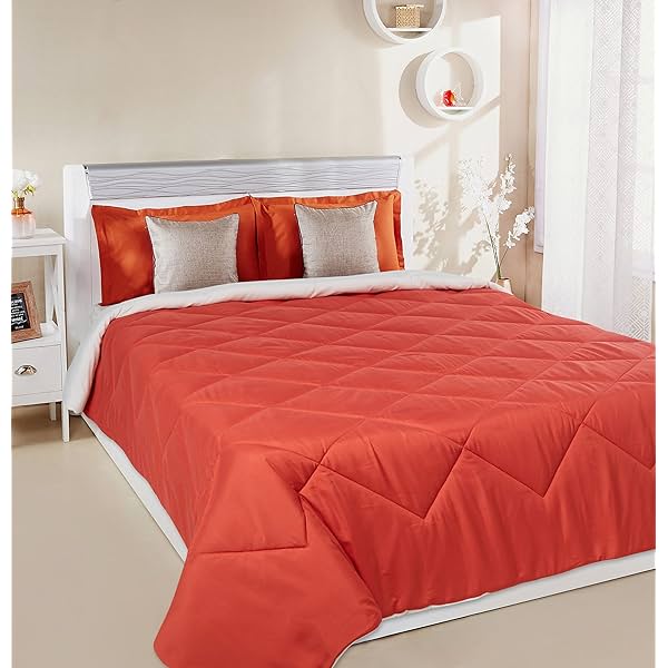 Image of Amazon Brand - Solimo Microfibre Reversible Comforter