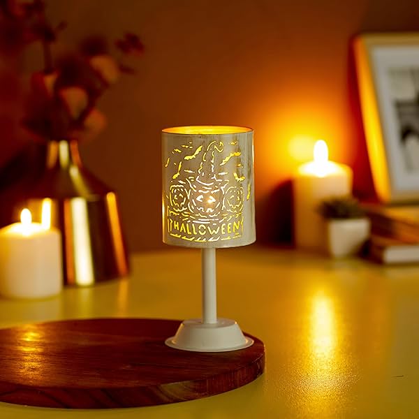 Image of Amazon Brand - Solimo Ornamental Iron Tea Light