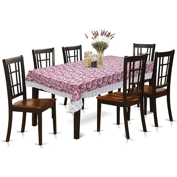 Image of Amazon Brand - Solimo PVC Dining Table Cover