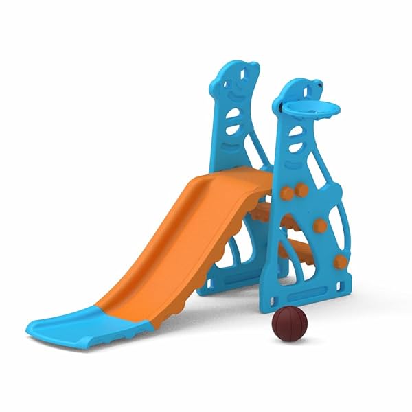 Image of Amazon Brand - Solimo Penguin Slide with Basketball