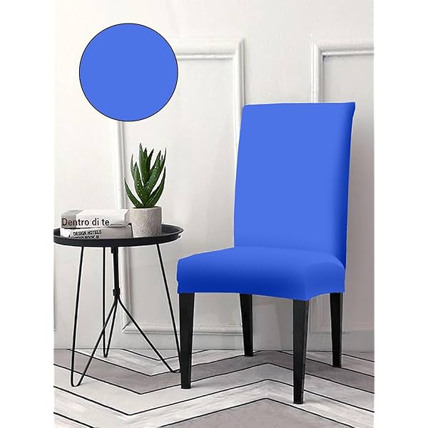 Image of Amazon Brand - Solimo Polyester Spandex Elastic Dining Chair